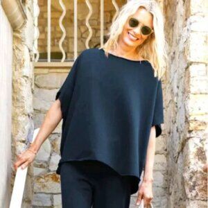 Frank & Eileen Greece Travel Set British Royal Navy OS Capelet XS Sweatpants